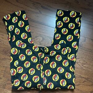 Kids Black Character Print Joggers